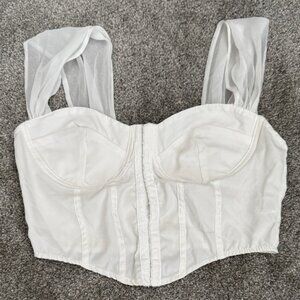 SHEIN White Crop Top